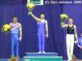 Winner Urzica on Pommel horse