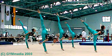RSG-Gruppe GER, Keulenübung, 29.07.2000