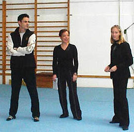 Fabrice, Solange and Lisa