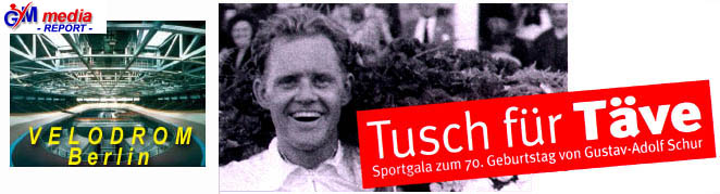 Birthday party for German Cyclist and World Champion Gustav Adolf Schur
