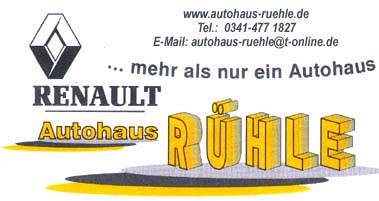 Das sportfreundliche RENAULT-Autohaus Rühle